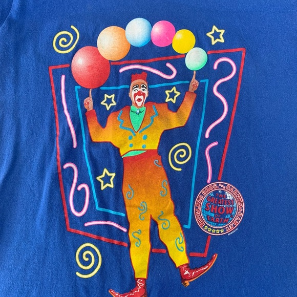 Vtg 90s Ringling Bros and Barnum & Bailey Circus  T-shirt kids 10-12 - Picture 2 of 8
